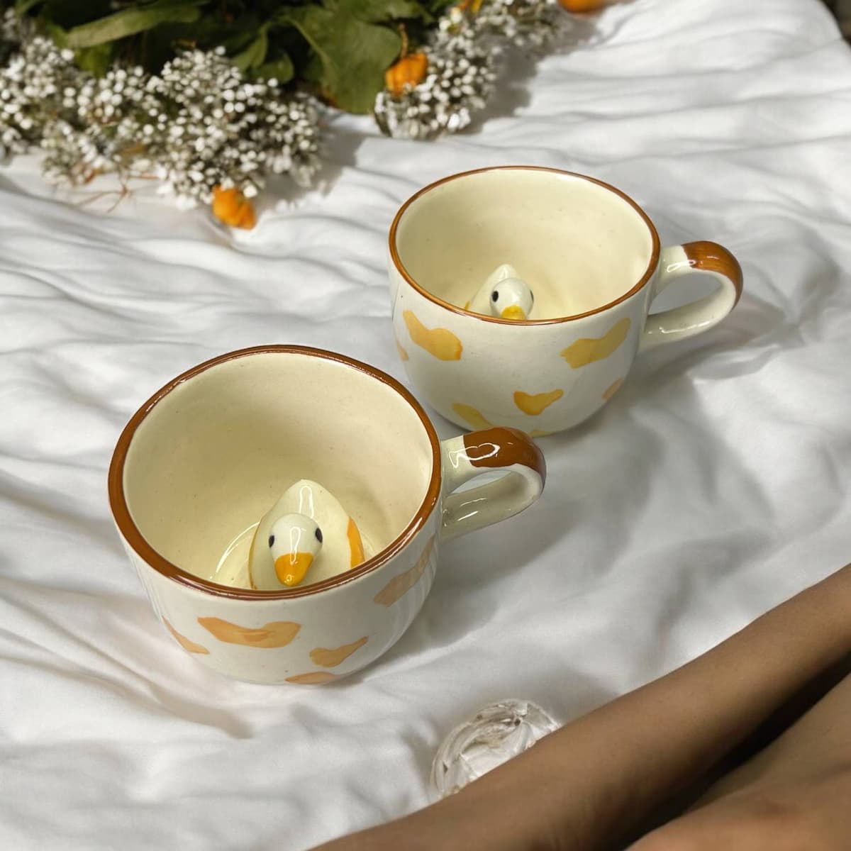 Duck Peekaboo Mug