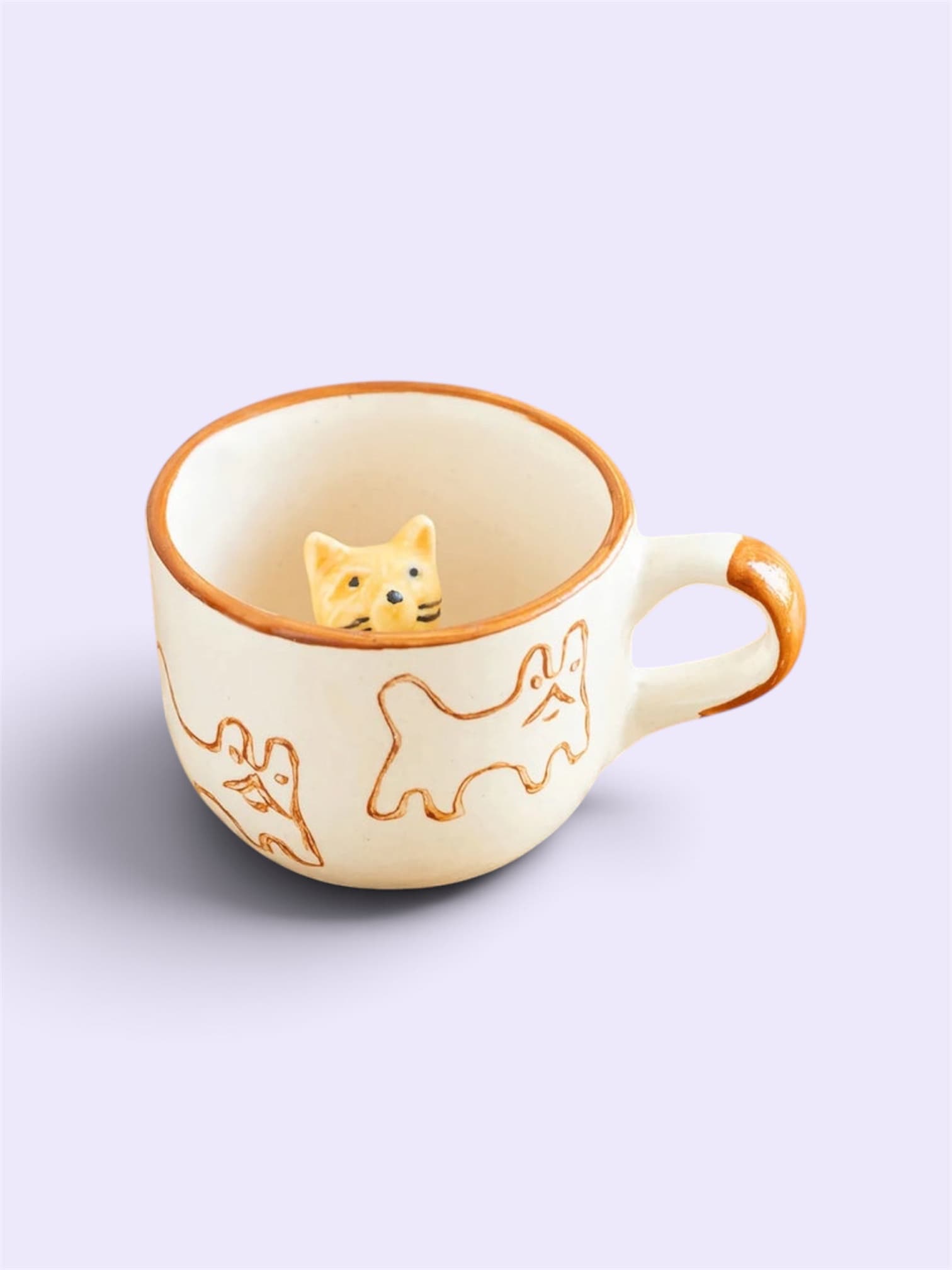 Kitty Peekaboo Cup